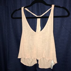 flowy crop top